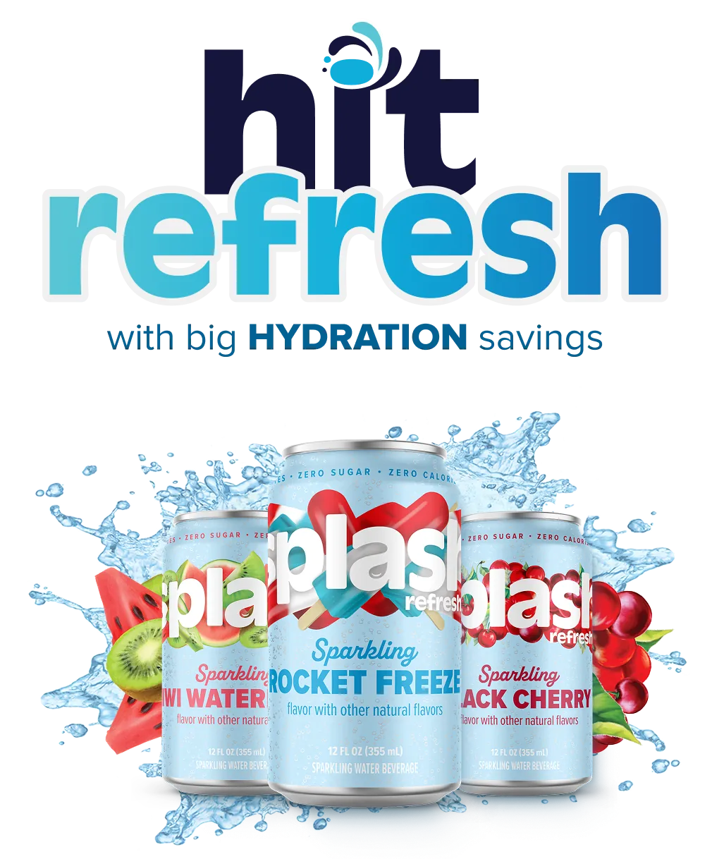 Splash hit refresh image