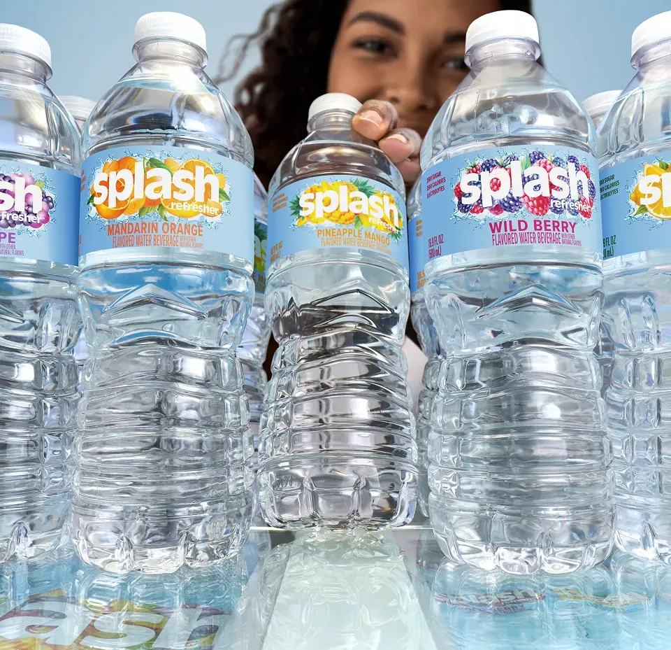 water delivery banner